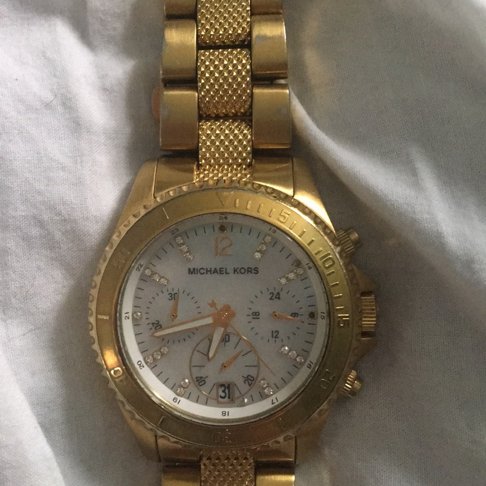Michael Kors Watch in gold!
